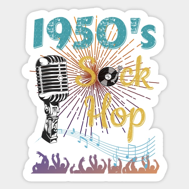 1950's Sock Hop Sticker by norules